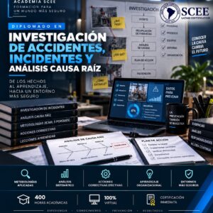 Diplomado en Investigación de Accidentes, Incidentes y Análisis de Causa Raíz
