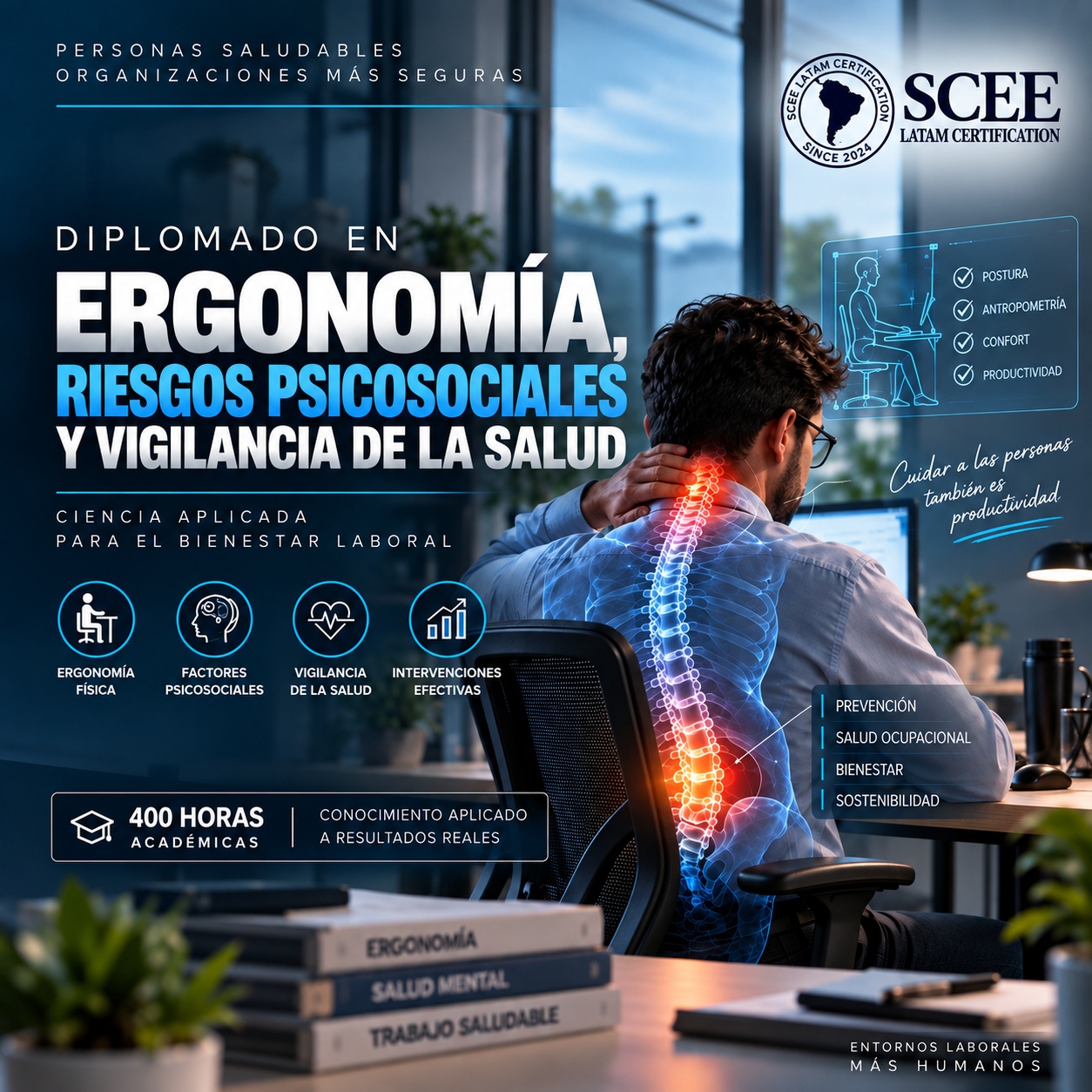 Diplomado en Ergonomía, Riesgos Psicosociales y Vigilancia de la Salud