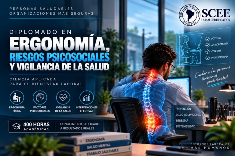 Diplomado en Ergonomía, Riesgos Psicosociales y Vigilancia de la Salud