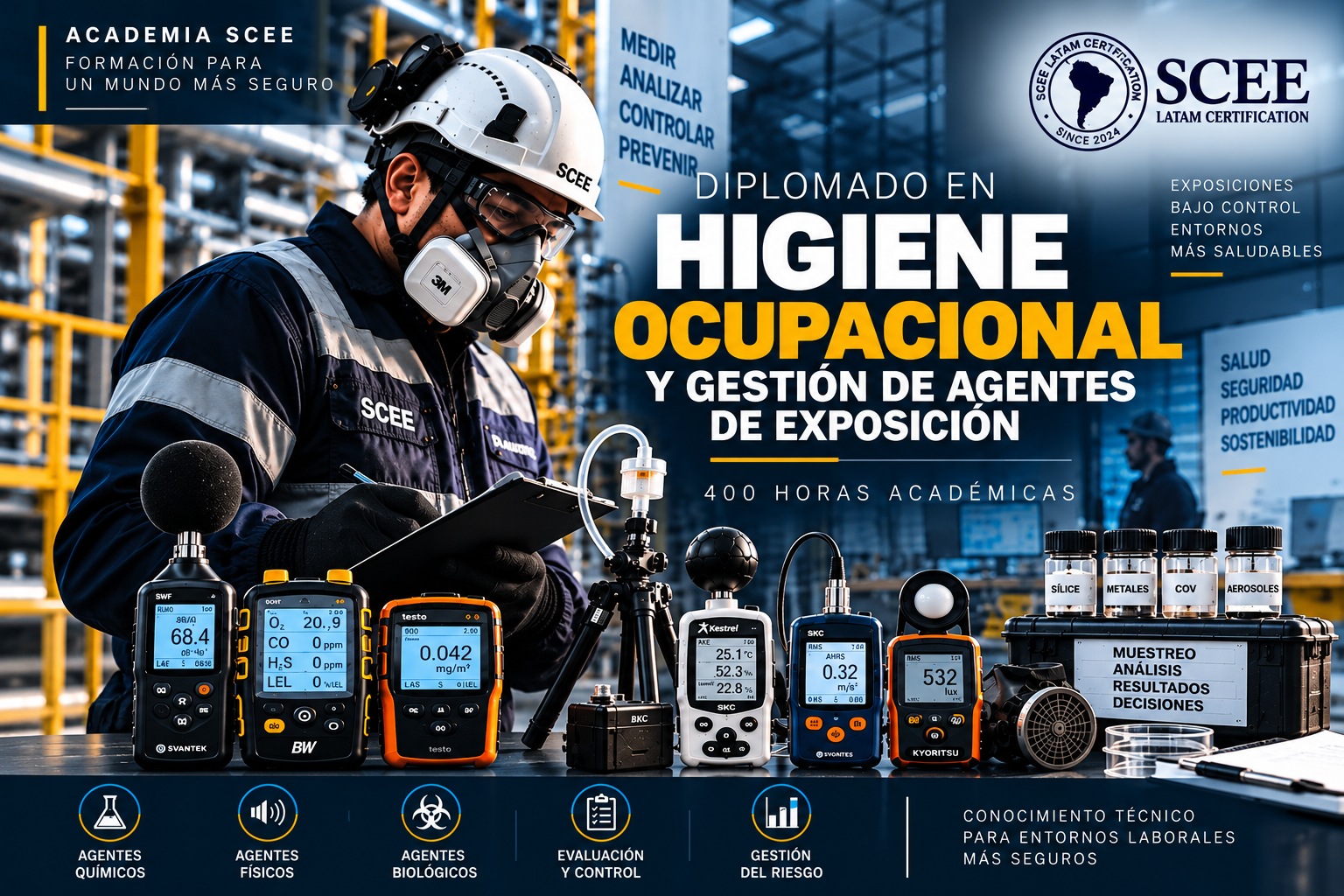 Diplomado en Higiene Ocupacional y Gestión de Agentes de Exposición