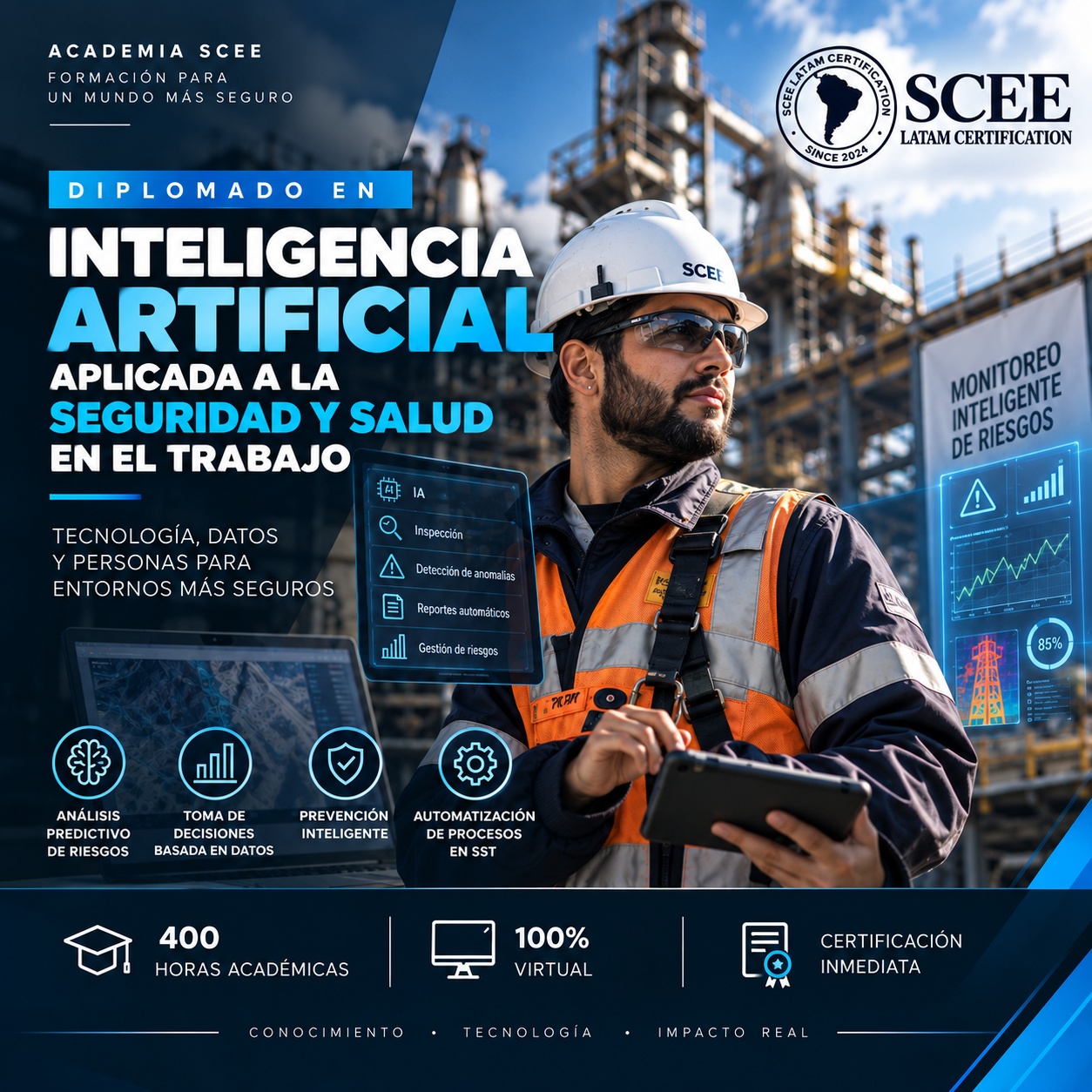Diplomado en Inteligencia Artificial Aplicada a la Seguridad y Salud en el Trabajo