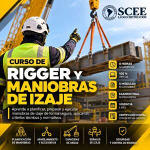 CURSO DE RIGGER Y MANIOBRAS DE IZAJE