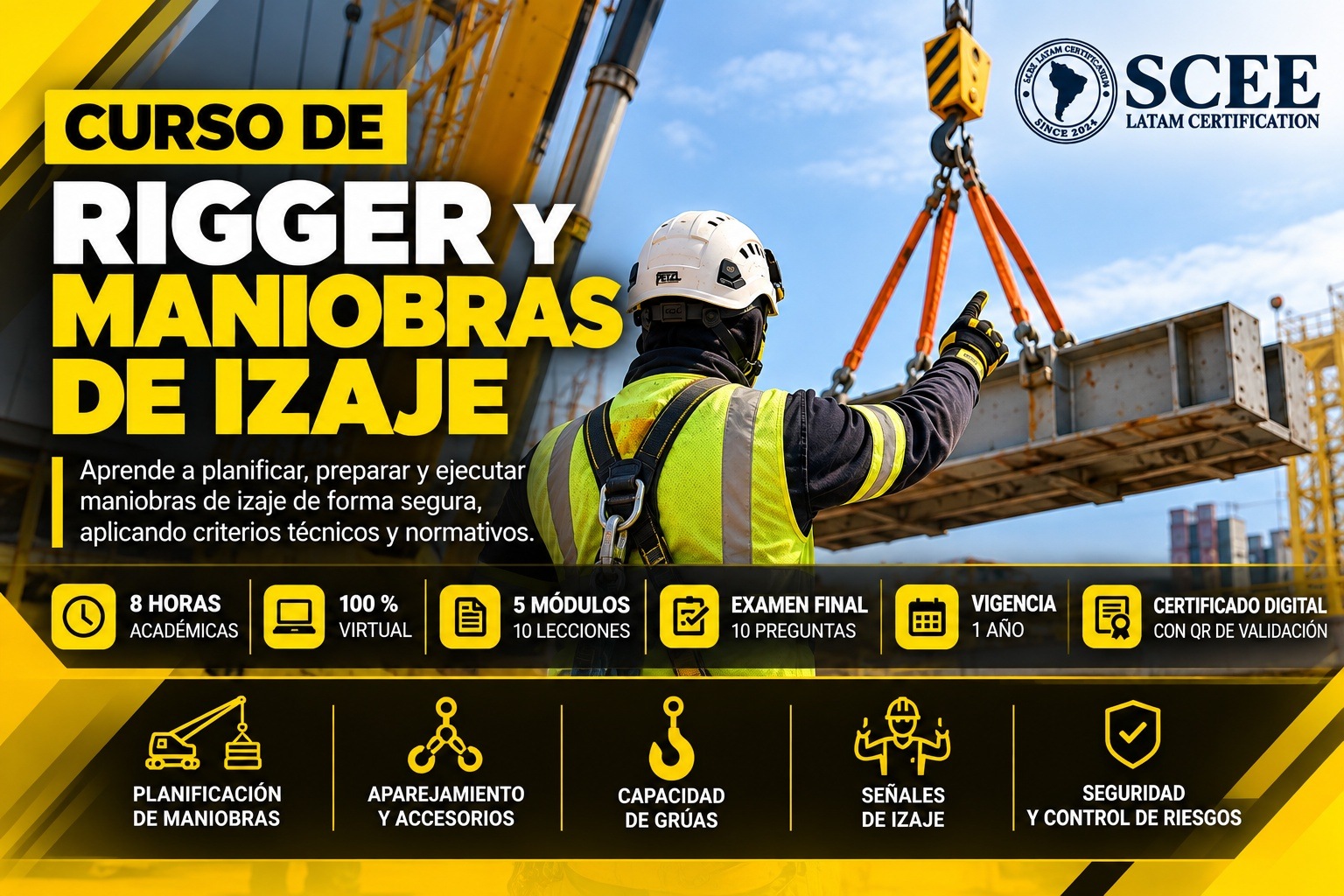 Curso de Rigger y Maniobras de Izaje