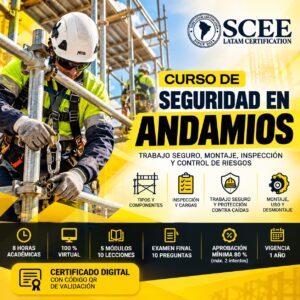 CURSO DE SEGURIDAD EN ANDAMIOS