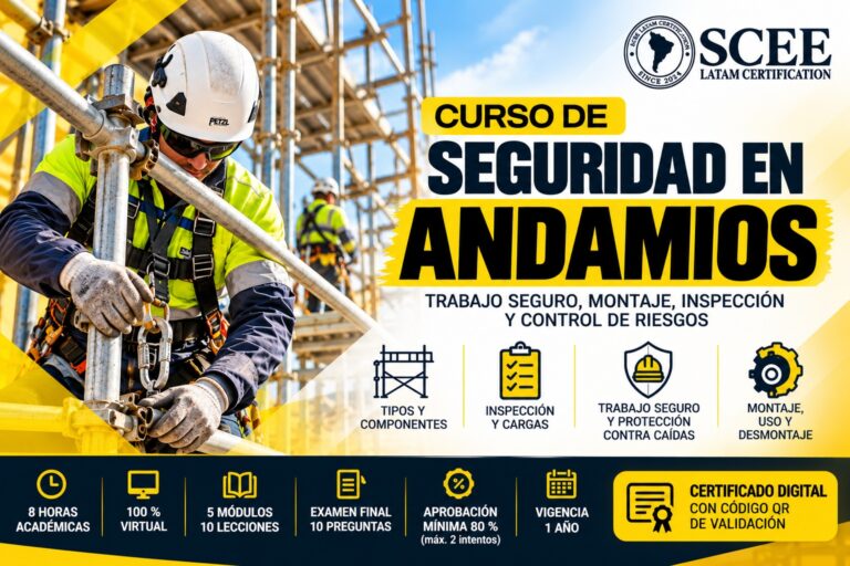 Curso de Seguridad en Andamios