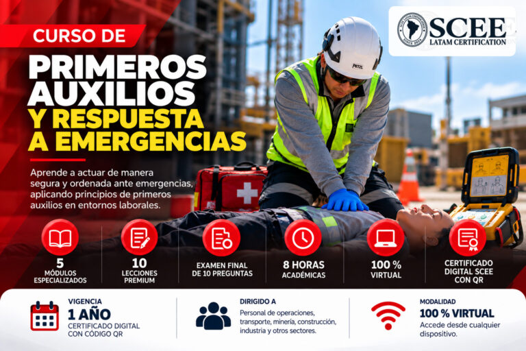 Curso de Primeros Auxilios y Respuesta a Emergencias